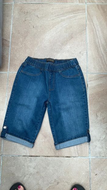 Bermuda en jean neuf 38/40 (n°11)