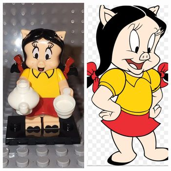 Minifigure  / Figurine  - Looney Tunes 🐷 Pétunia Pig