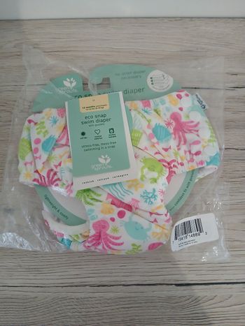 Couche de piscine lavable 6/12 mois