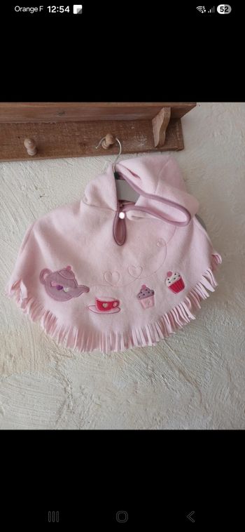 Poncho bébé taille 6 mois