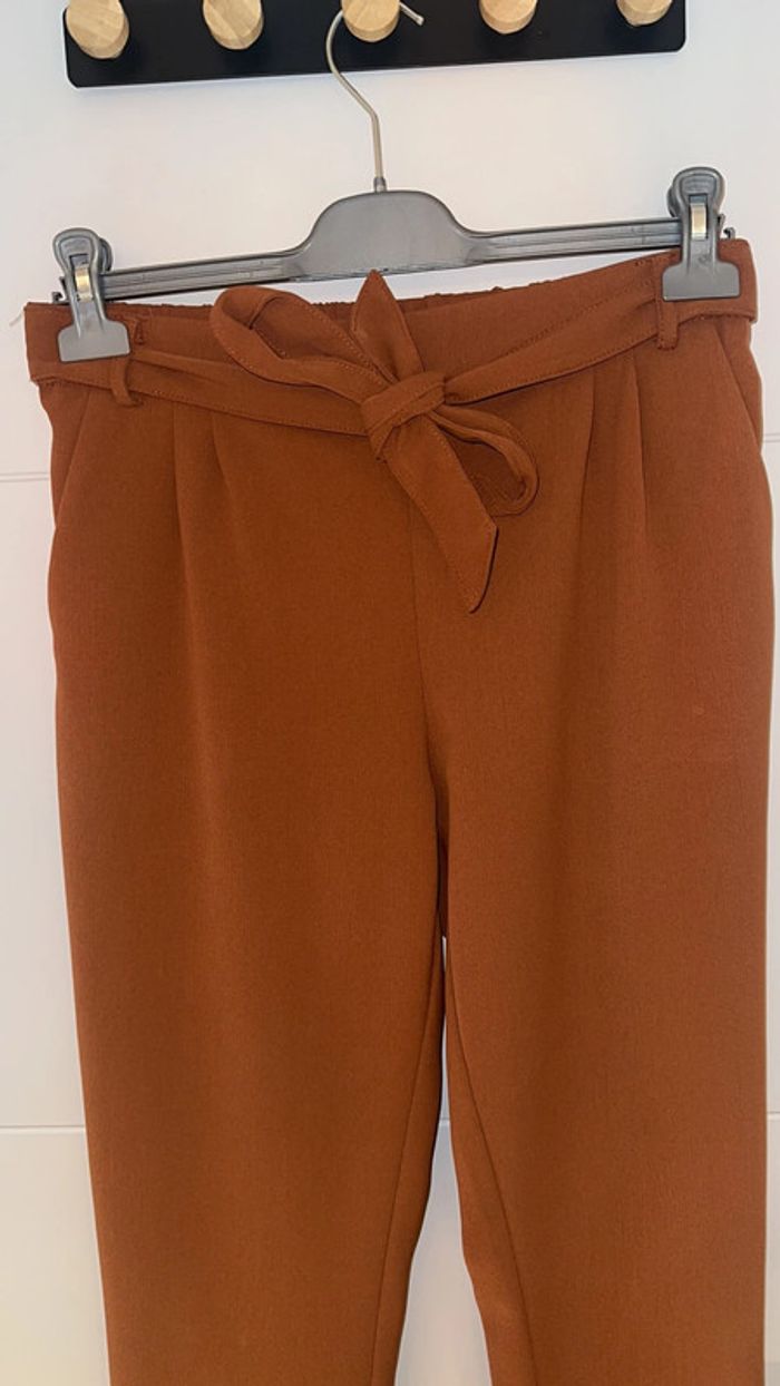 Pantalon fluide marron Hangar 86 – Taille L - photo numéro 2