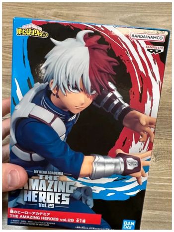 Figurine My Hero Academia - Shoto Todoroki - The Amazing Heroes - Banpresto