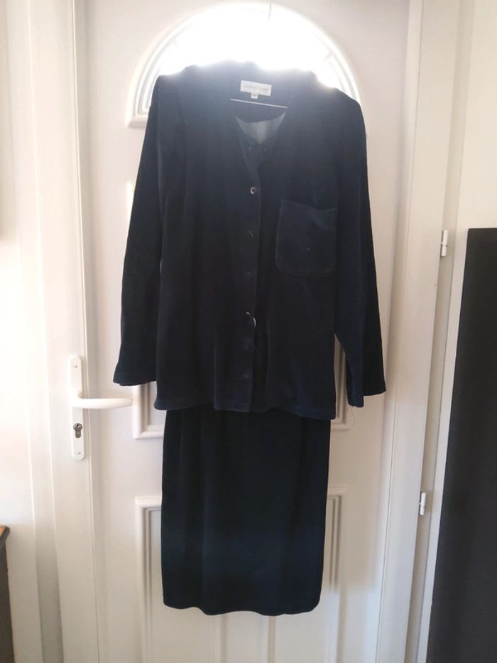 Ensemble d'intérieur bleu marine