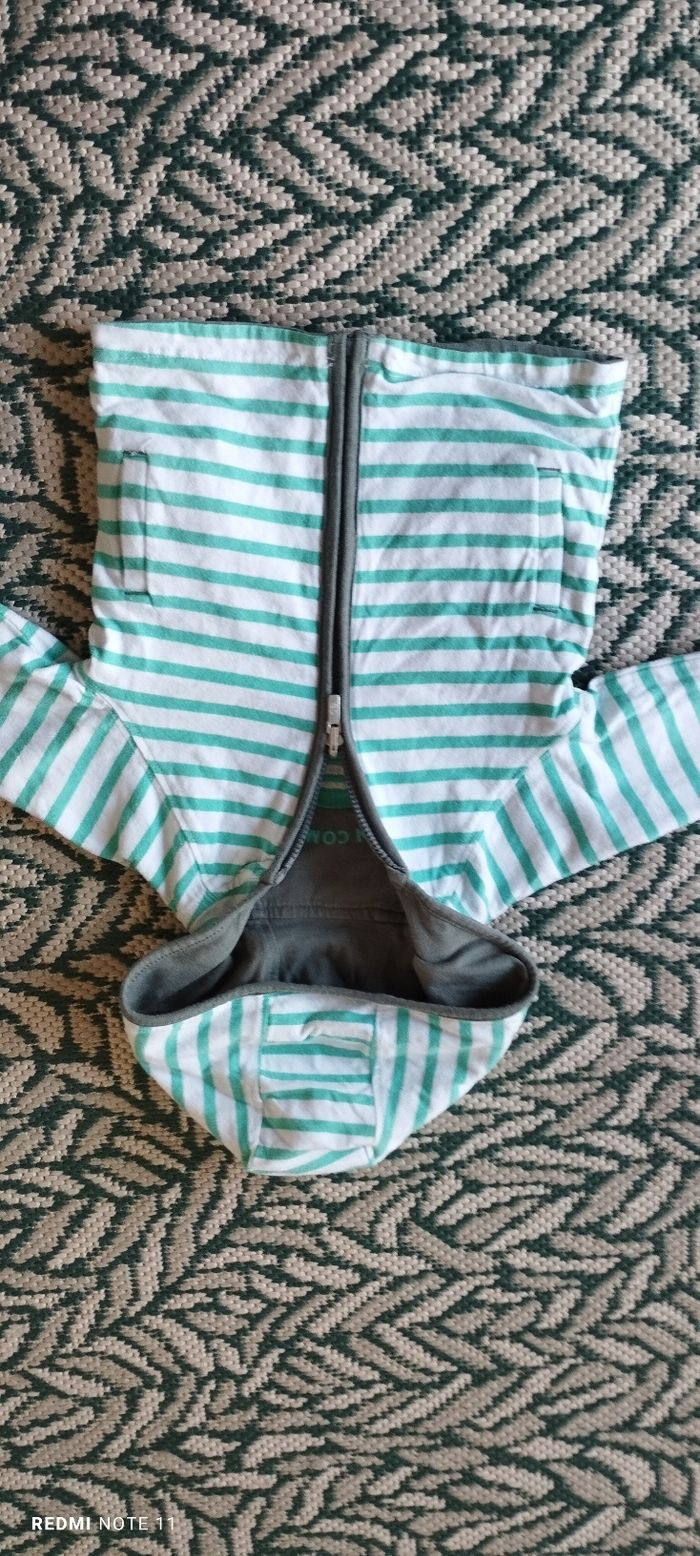 Sweat zippé réversible 6 mois - photo numéro 4