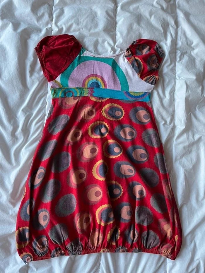 Jolie robe Desigual manches courtes - photo numéro 2