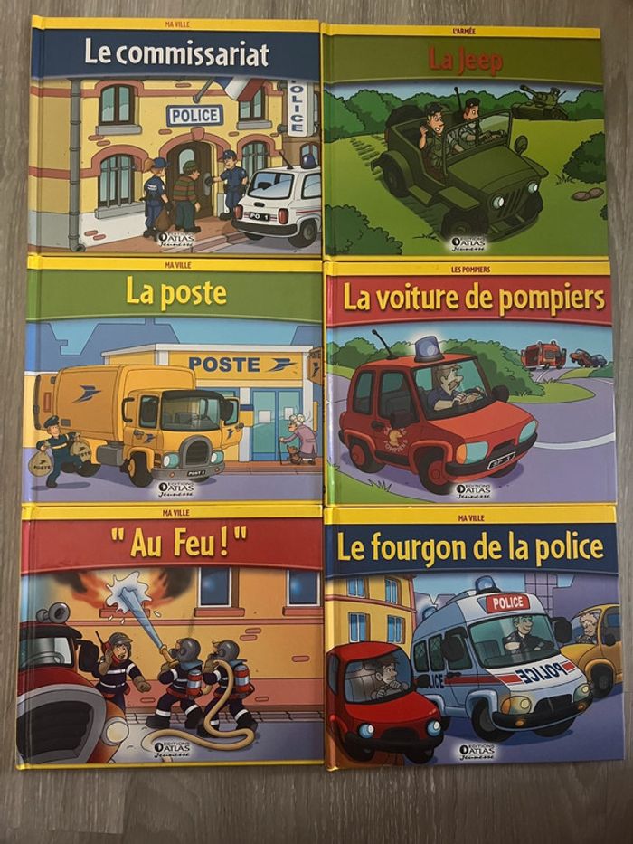 Livres enfants Atlas : ma ville