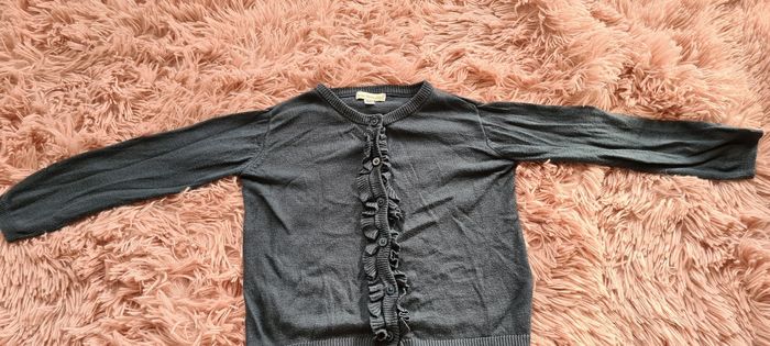 Gilet gris foncé 3 ans