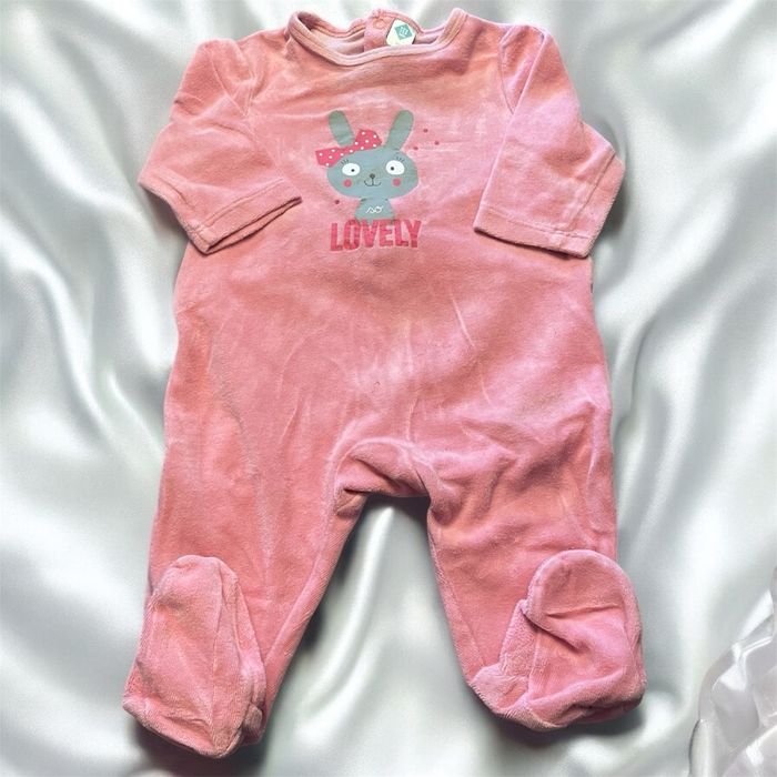 🩰 Pyjama bébé fille 6 mois TEX baby “Lovely” - photo numéro 3