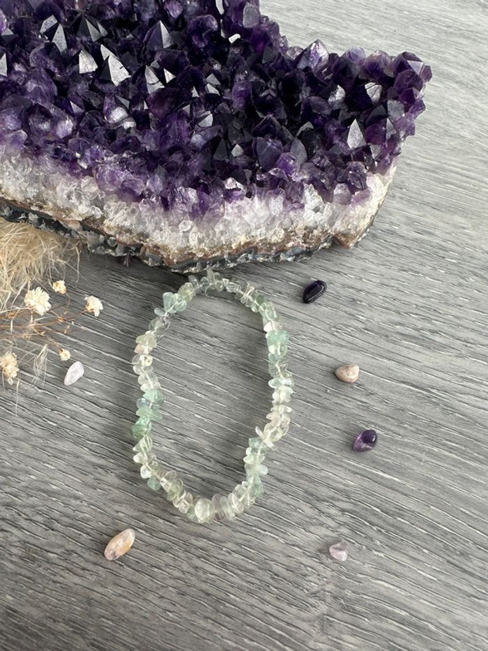 Bracelet en Aventurine véritable du Brésil - Pierre naturelle - photo numéro 2