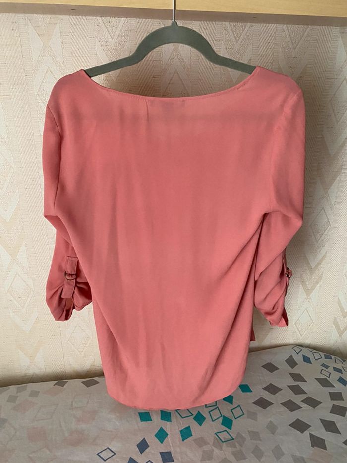 Superbe belle blouse fluide rose Primark taille 38 - photo numéro 8
