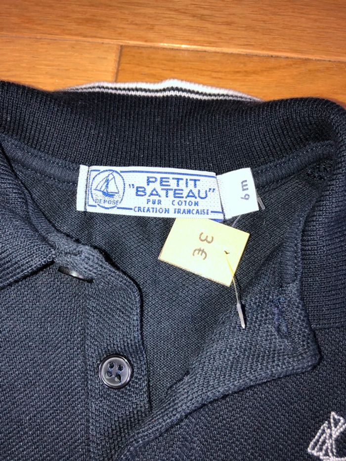 Polo petit bateau 6 mois - photo numéro 2