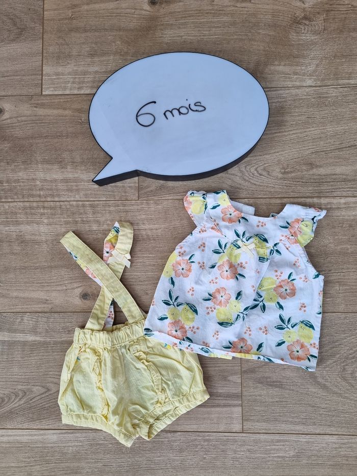 Ensemble 👧🏽 2 pièces 6 mois