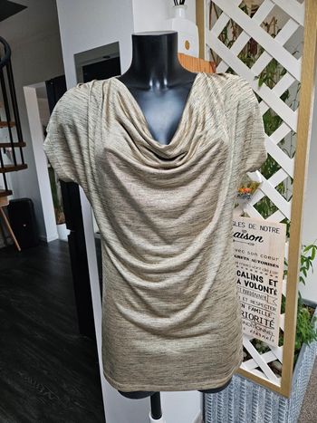 Hema blouse col tombant taille S