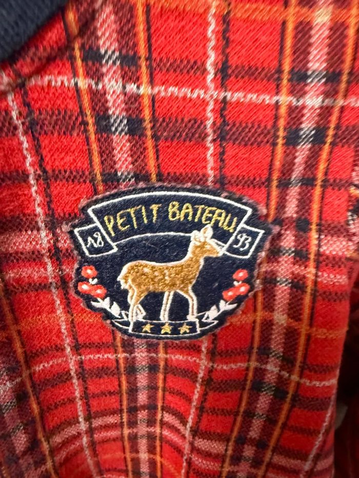 Gilet zippé petit bateau 6 ans - photo numéro 3