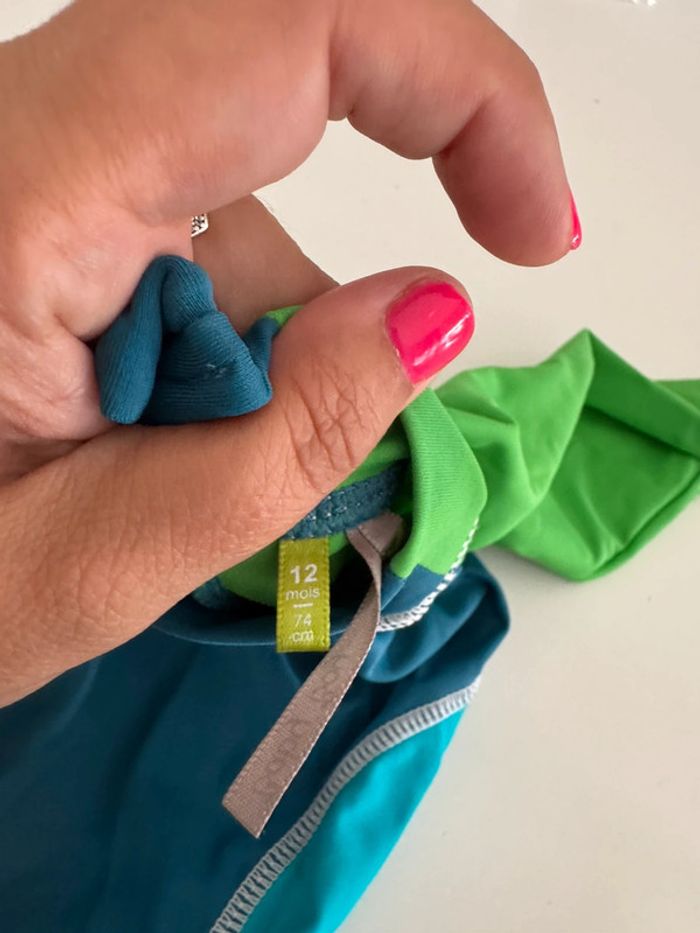 Maillot de bain combinaison piscine 12 mois crocodile orchestra - photo numéro 2