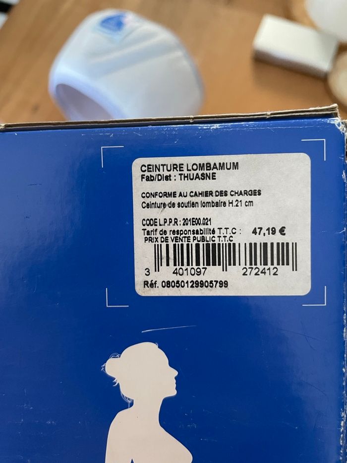 Ceinture lombaire maternité - photo numéro 5