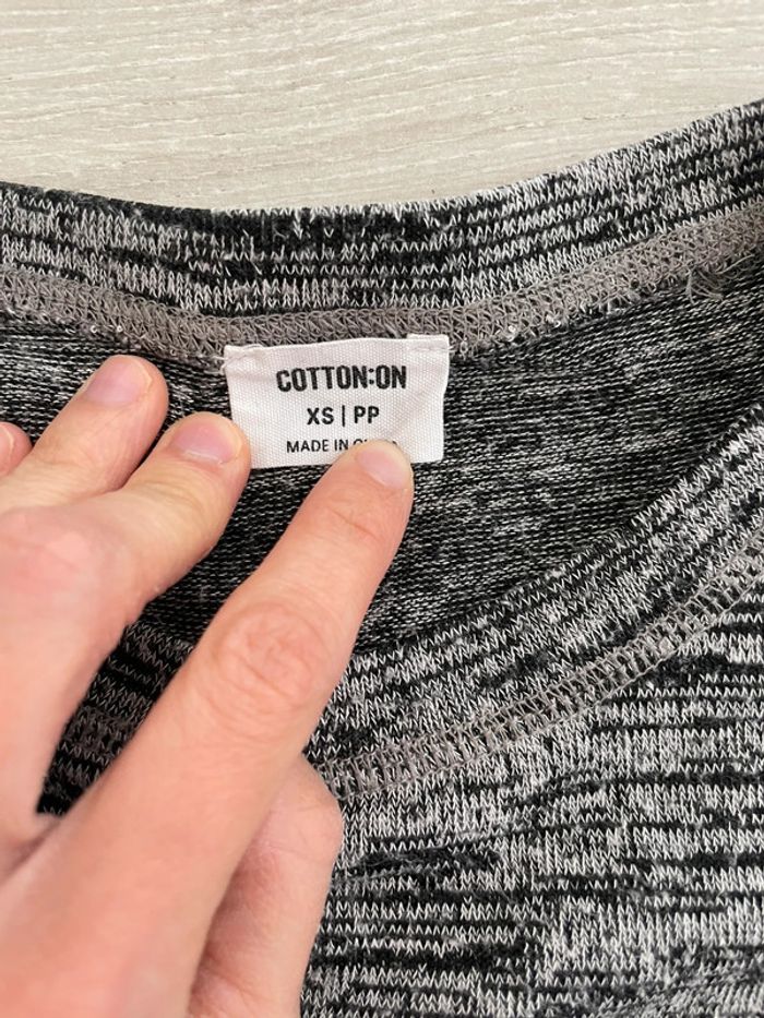 Haut manches longues Cotton:On XS - photo numéro 4