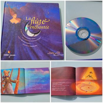 Livre grand format avec CD 🪈 La Flûte enchantée 🪈