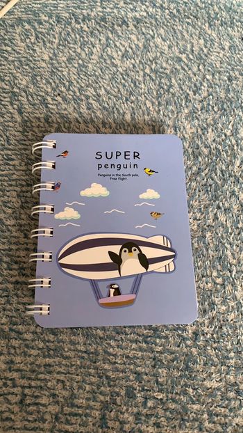 Petit carnet Super Penguin