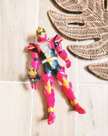 🙅Power rangers dino fury attaque tournoyante - Figurine lumineuse du ranger rouge - marque Hasbro