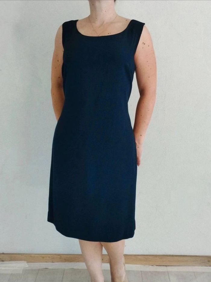 Robe chasuble - Bleu Marine - Duncan - IT 46 = FR 42 - Excellent État