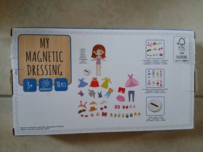 Dessing magnetique carrefour