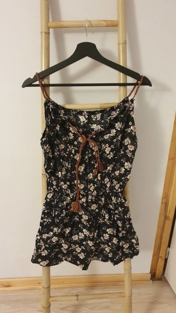 Combishort motifs fleuris