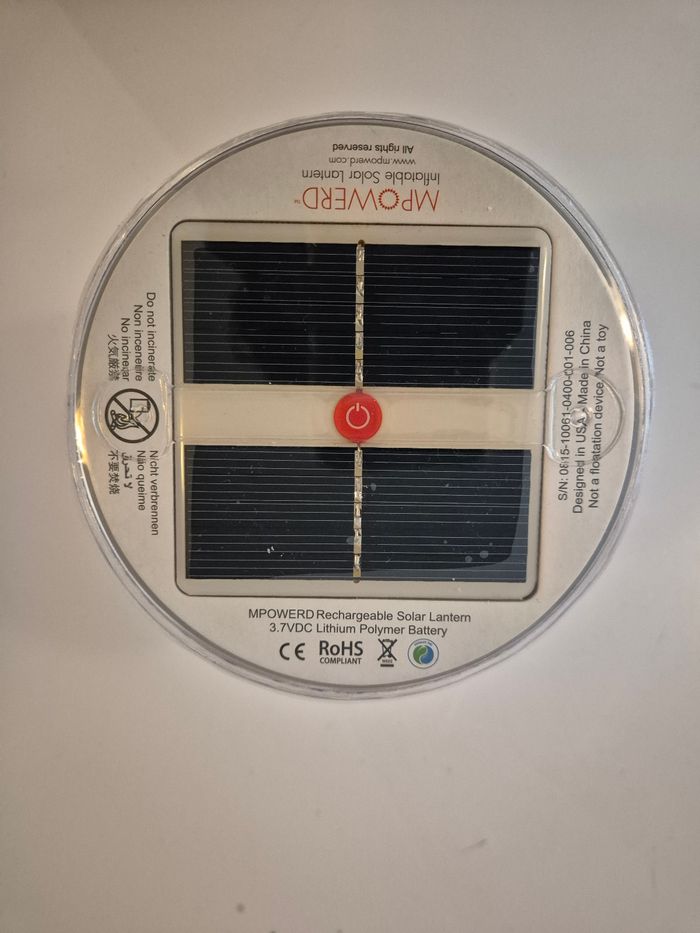 Lanterne Solaire Gonflable - photo numéro 6