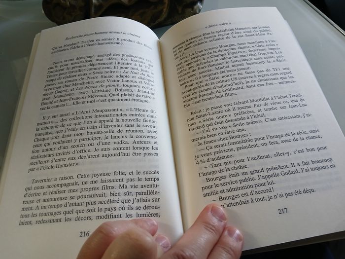 LIVRE RECHERCHE JEUNE HOMME AIMANT LE CINEMA DE PIERRE GRIMBLAT - photo numéro 3
