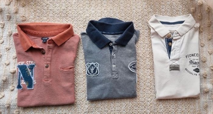 Lot de 3 polos 12 ans