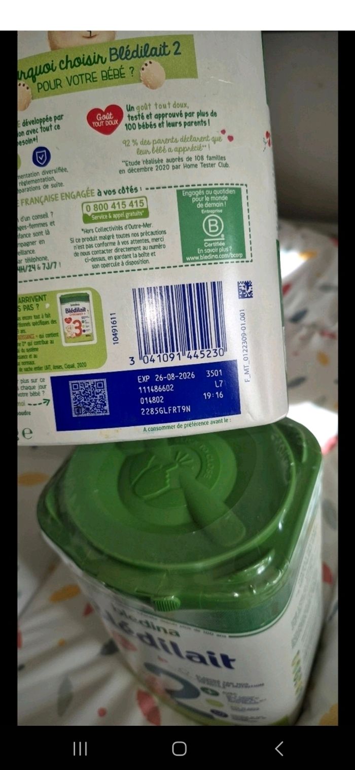 Bledilait 2 ème age - photo numéro 4