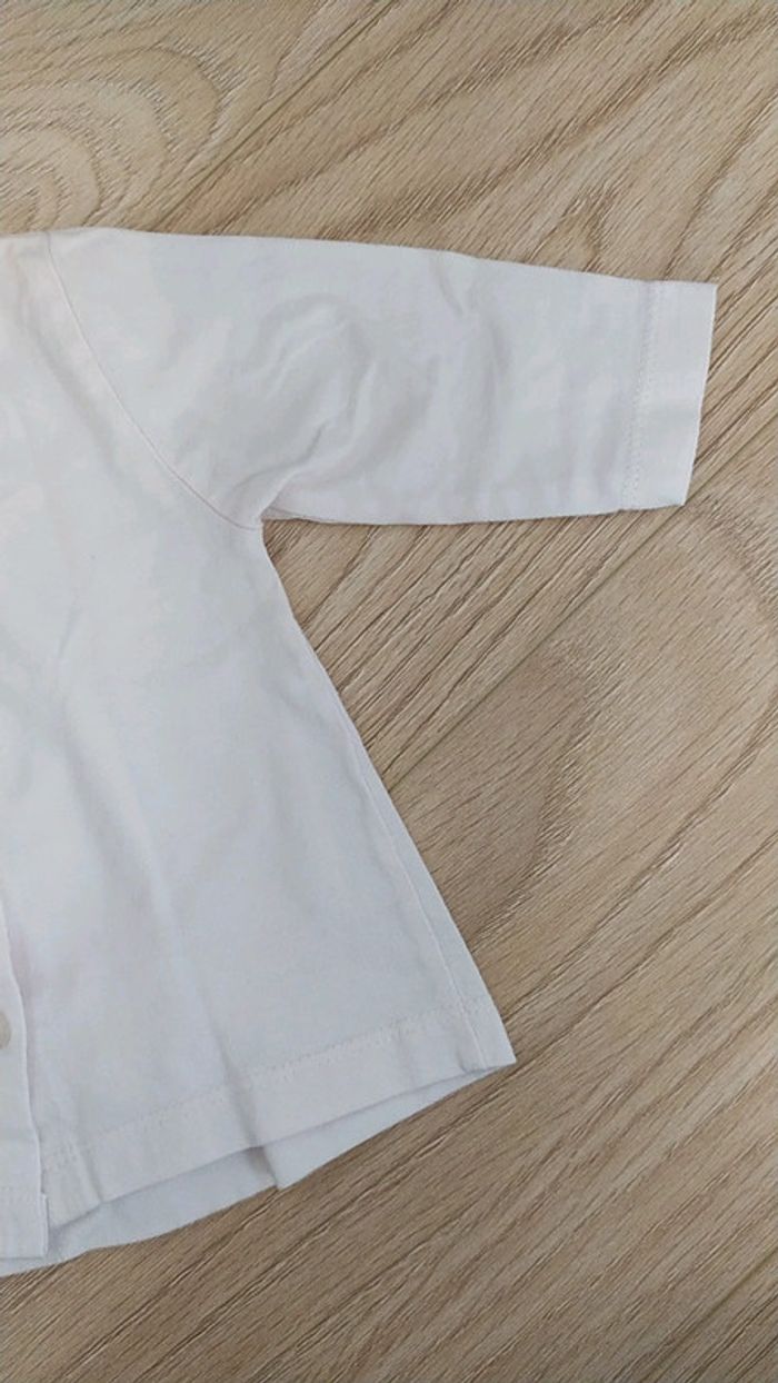 Ensemble mauve 3 mois fille chat - photo numéro 11