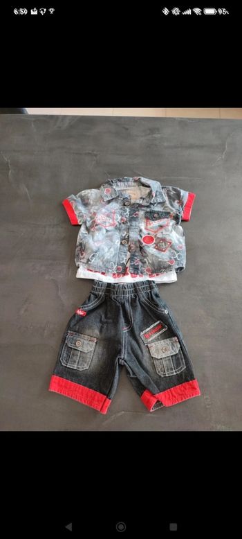 Ensemble Lee Cooper 6 mois garçon