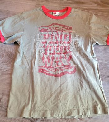 Tee-shirt kaki MC Diesel 12 ans