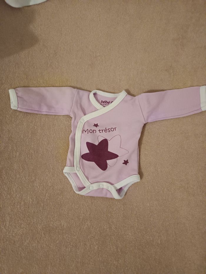 Lot de 9 bodies 0mois naissance Bébé 9 - photo numéro 2