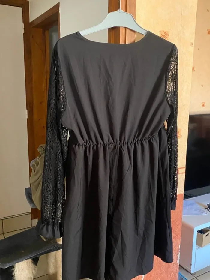 đ€ ĂlĂ©gante Robe Noire SHEIN â Dentelle & Chic â Taille XL - photo numĂ©ro 7