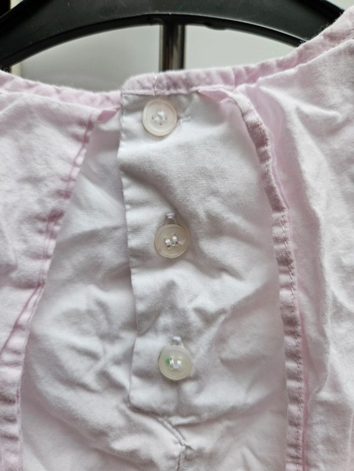 Robe courte sans manche Cocoon taille 71 cm rose pâle - photo numéro 6