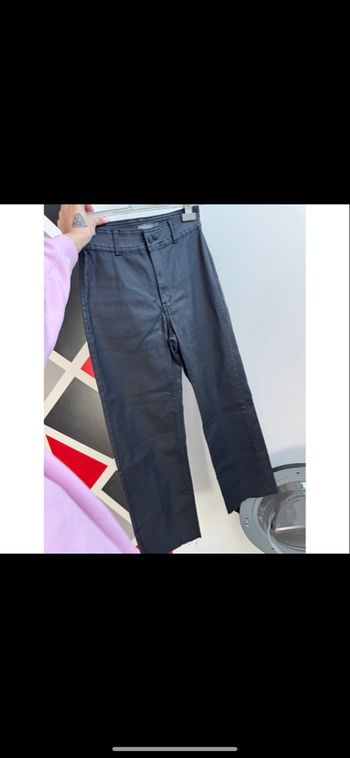 Jeans simili cuir 