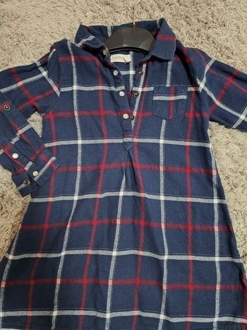 Robe chemise manches longs