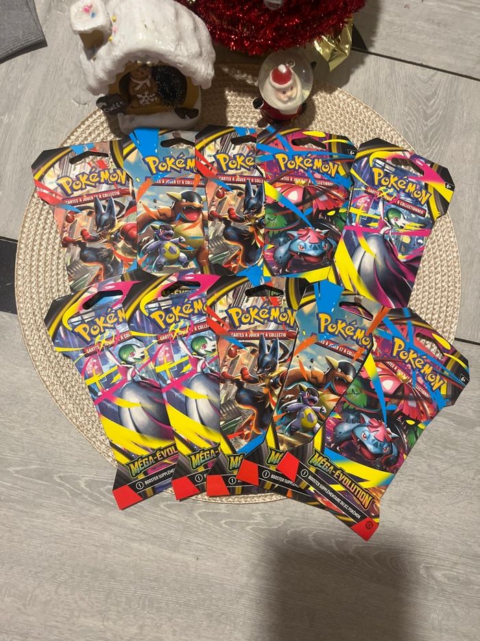 10 blisters mega évolution