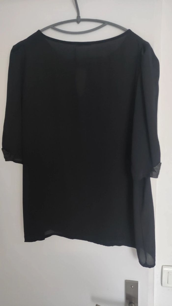 Blouse femme noir taille 42 Promod - photo numéro 12