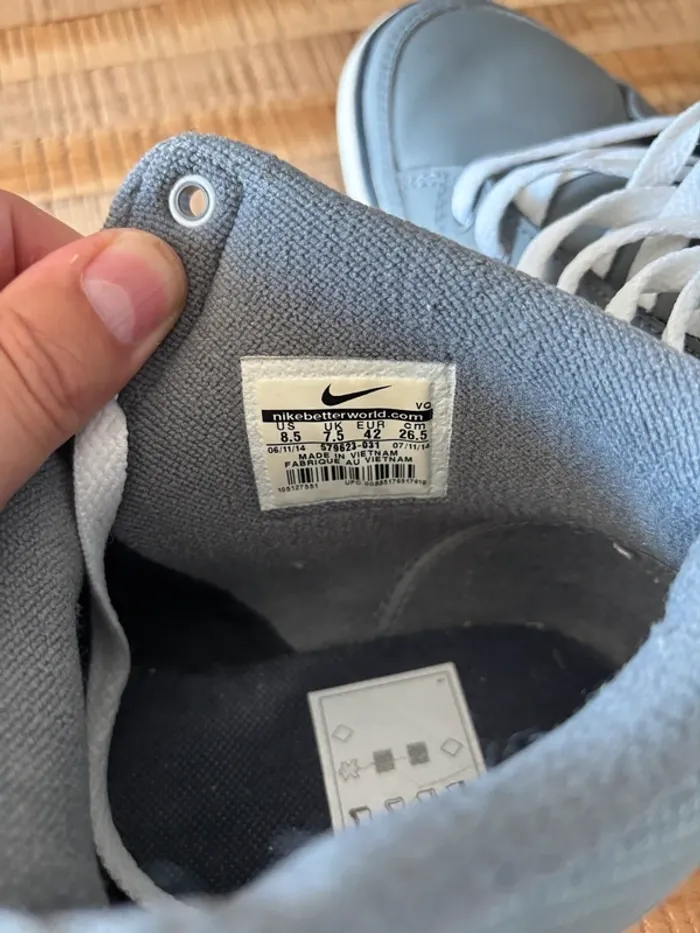 Nike Capri gris / Turquoise - photo numéro 6