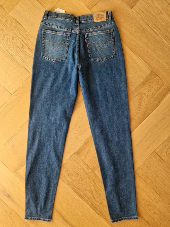 Jean fille Levi's 16 ans bleu - photo numéro 2