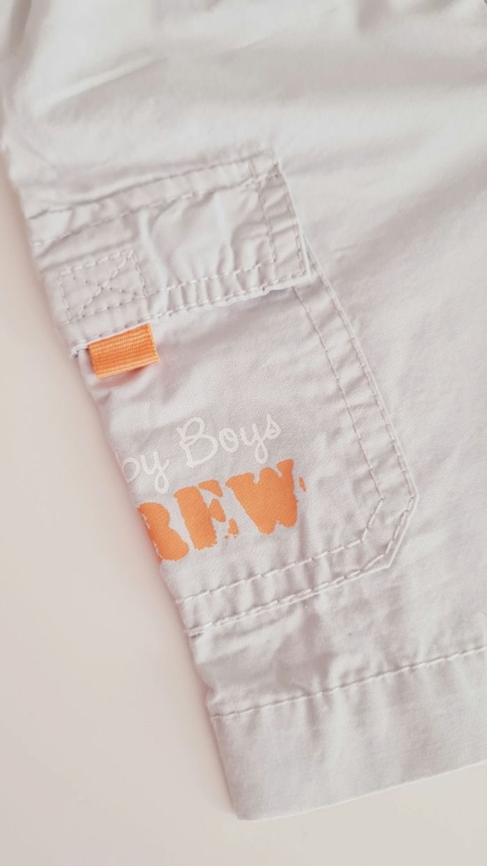 Ensemble polo + bermuda coton neuf 18 mois