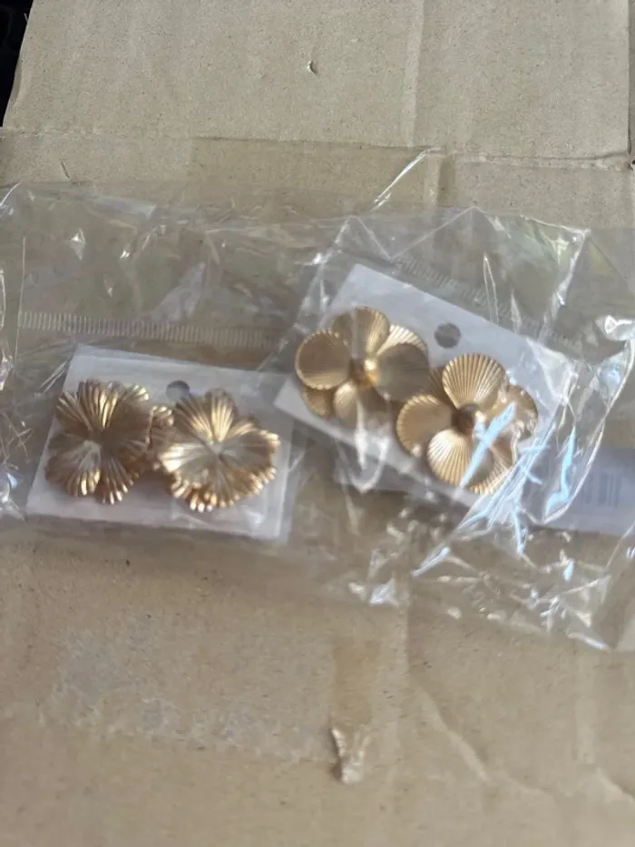 Lot de 2 paires de boucles d’oreille - photo numéro 3