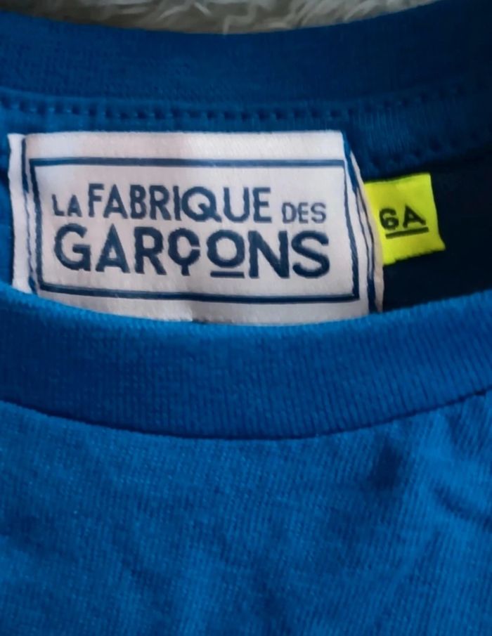 Tshirt la fabrique des garçon 6ans - photo numéro 4