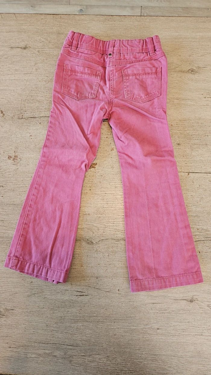 Pantalon rose foncé, ajustable à la taille, évasé dans le bas, NKY, 6 ans - photo numéro 5