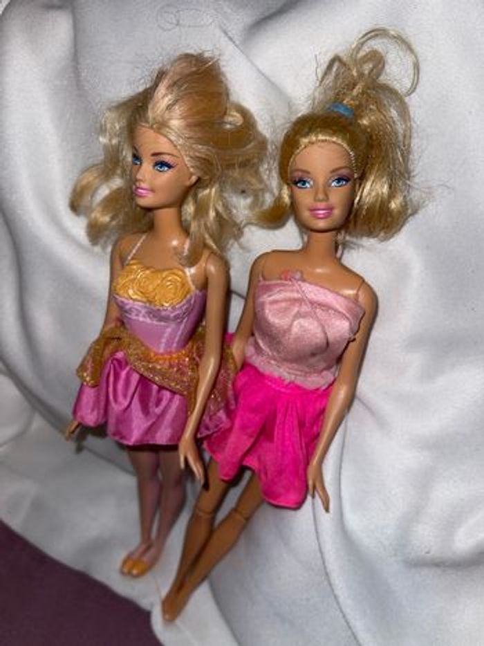 Poupées Barbie avec robes – lot de 2 - photo numéro 2