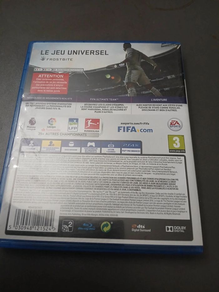 Fifa18 ps4 - photo numéro 2