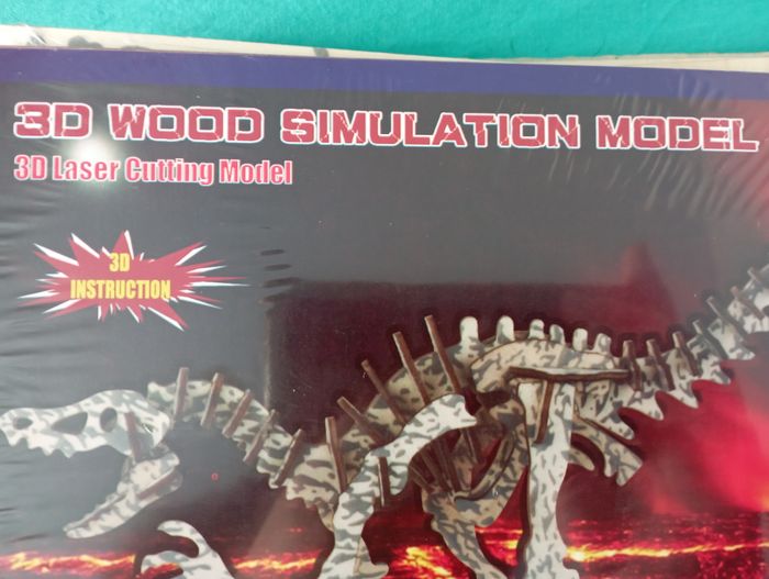 Deinonychus - Puzzle Bois 3D dinosaure - photo numéro 3